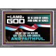 THE LAMB OF GOD LORD OF LORD AND KING OF KINGS  Scriptural Verse Acrylic Frame   GWANCHOR12705  