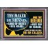 THY MAKER IS THINE HUSBAND THE LORD OF HOSTS IS HIS NAME  Encouraging Bible Verses Acrylic Frame  GWANCHOR12713  "33X25"