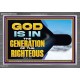 GOD IS IN THE GENERATION OF THE RIGHTEOUS  Scripture Art  GWANCHOR12722  