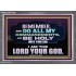 DO ALL MY COMMANDMENTS AND BE HOLY   Bible Verses to Encourage  Acrylic Frame  GWANCHOR12962  "33X25"