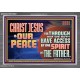 CHRIST JESUS IS OUR PEACE  Christian Paintings Acrylic Frame  GWANCHOR12967  