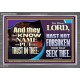 THEY THAT KNOW THY NAME WILL NOT BE FORSAKEN  Biblical Art Glass Acrylic Frame  GWANCHOR12983  