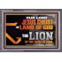 THE LION OF THE TRIBE OF JUDA CHRIST JESUS  Ultimate Inspirational Wall Art Acrylic Frame  GWANCHOR12993  "33X25"