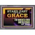 STAND FAST IN THE GRACE THE UNMERITED FAVOR AND BLESSING OF GOD  Unique Scriptural Picture  GWANCHOR13067  "33X25"