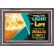 THE LIGHT OF LIFE OUR LORD JESUS CHRIST  Righteous Living Christian Acrylic Frame  GWANCHOR9552  