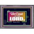 BE GLAD IN THE LORD  Sanctuary Wall Acrylic Frame  GWANCHOR9581  "33X25"