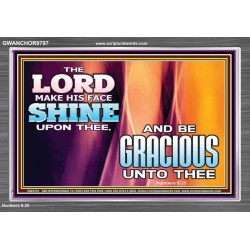 HIS FACE SHINE UPON THEE  Scriptural Prints  GWANCHOR9797  "33X25"