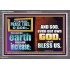 THE EARTH SHALL YIELD HER INCREASE FOR YOU  Inspirational Bible Verses Acrylic Frame  GWANCHOR9895  "33X25"