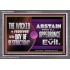 THE WICKED RESERVED FOR DAY OF DESTRUCTION  Acrylic Frame Scripture Décor  GWANCHOR9899  "33X25"