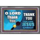 THANK YOU OUR LORD JESUS CHRIST  Custom Biblical Painting  GWANCHOR9907  