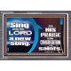 SING UNTO THE LORD A NEW SONG AND HIS PRAISE  Contemporary Christian Wall Art  GWANCHOR9962  