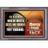 MERCY AND TRUTH SHALL GO BEFORE THEE O LORD OF HOSTS  Christian Wall Art  GWANCHOR9982  "33X25"