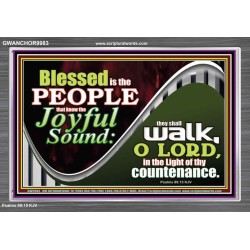 DO YOU KNOW THE JOYFUL SOUND  Sciptural Décor  GWANCHOR9983  "33X25"