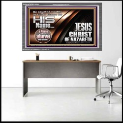 BE COUNTED WORTHY OF THE LORD  Décor Art Works  GWANCHOR10294  "33X25"