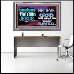 IN CHRIST JESUS IS ULTIMATE DELIVERANCE  Bible Verse for Home Acrylic Frame  GWANCHOR10343  "33X25"