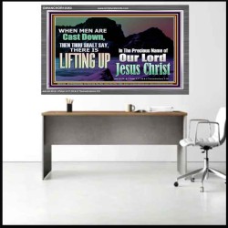 THOU SHALL SAY LIFTING UP  Ultimate Inspirational Wall Art Picture  GWANCHOR10353  "33X25"