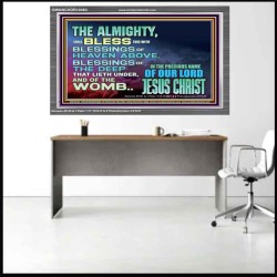 DO YOU WANT BLESSINGS OF THE DEEP  Christian Quote Acrylic Frame  GWANCHOR10463  "33X25"