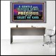 GENTLE AND PEACEFUL SPIRIT VERY PRECIOUS IN GOD SIGHT  Bible Verses to Encourage  Acrylic Frame  GWANCHOR10496  