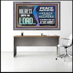 HOLINESS UNTO THE LORD  Righteous Living Christian Picture  GWANCHOR10524  "33X25"