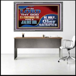 TO OBEY IS BETTER THAN SACRIFICE  Scripture Art Prints Acrylic Frame  GWANCHOR10538  "33X25"