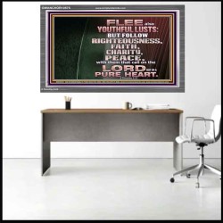 FOLLOW RIGHTEOUSNESS  Scriptural Wall Art  GWANCHOR10575  "33X25"