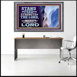 STAND AND FEED IN THE STRENGTH OF THE LORD  Décor Art Work  GWANCHOR10594  