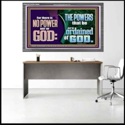 THERE IS NO POWER BUT OF GOD THE POWERS THAT BE ARE ORDAINED OF GOD  Church Acrylic Frame  GWANCHOR10686  "33X25"