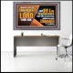 DILIGENTLY KEEP THE COMMANDMENTS OF THE LORD OUR GOD  Ultimate Inspirational Wall Art Acrylic Frame  GWANCHOR10719  