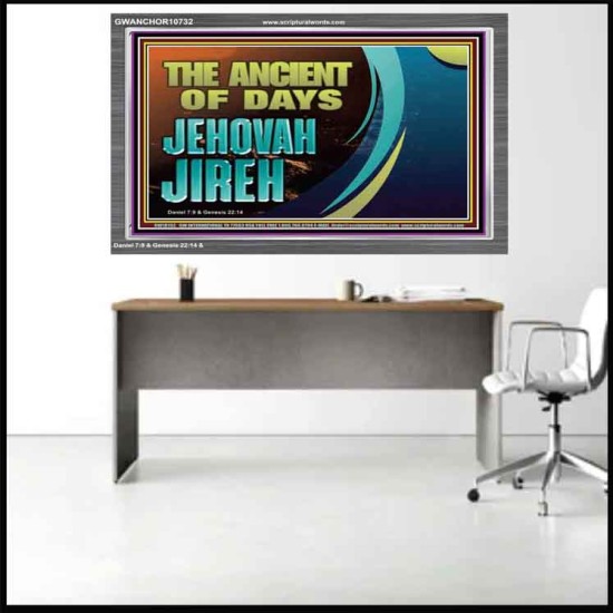THE ANCIENT OF DAYS JEHOVAH JIREH  Scriptural Décor  GWANCHOR10732  