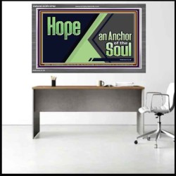 HOPE AN ANCHOR OF THE SOUL  Christian Paintings  GWANCHOR10762  "33X25"