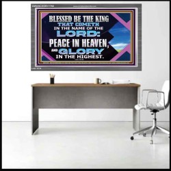 PEACE IN HEAVEN AND GLORY IN THE HIGHEST  Church Acrylic Frame  GWANCHOR11758  "33X25"