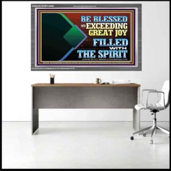 BE BLESSED WITH EXCEEDING GREAT JOY FILLED WITH THE SPIRIT  Scriptural Décor  GWANCHOR12099  