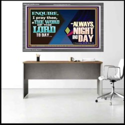 THE WORD OF THE LORD TO DAY  New Wall Décor  GWANCHOR12151  "33X25"