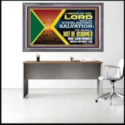 BE SAVED IN THE LORD WITH AN EVERLASTING SALVATION  Printable Bible Verse to Acrylic Frame  GWANCHOR12174  "33X25"