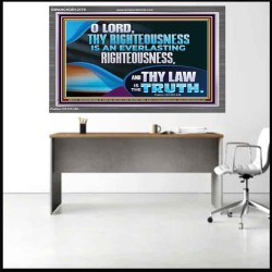 O LORD THY LAW IS THE TRUTH  Ultimate Inspirational Wall Art Picture  GWANCHOR12179  "33X25"