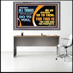 THE LAW AND THE PROPHETS  Scriptural Décor  GWANCHOR12695  "33X25"