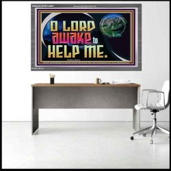 O LORD AWAKE TO HELP ME  Scriptures Décor Wall Art  GWANCHOR12697  "33X25"