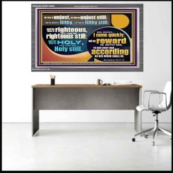 BE RIGHTEOUS STILL  Bible Verses Wall Art  GWANCHOR12950  "33X25"