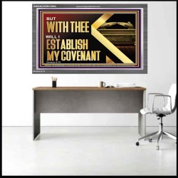 WITH THEE WILL I ESTABLISH MY COVENANT  Bible Verse Wall Art  GWANCHOR12953  