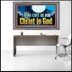 LET YOUR LIFE IS HID WITH CHRIST IN GOD  Church Office Acrylic Frame  GWANCHOR13072  