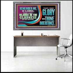 REJOICE IN GLADNESS  Bible Verses to Encourage Acrylic Frame  GWANCHOR13125  "33X25"