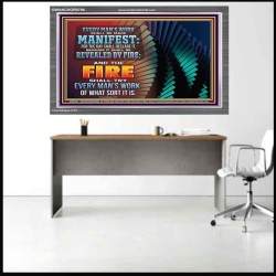 YOUR WORKS SHALL BE TRIED BY FIRE  Modern Art Picture  GWANCHOR9796  