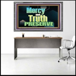 MERCY AND TRUTH PRESERVE  Christian Paintings  GWANCHOR9921  "33X25"