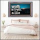 WALK IN TRUTH AND DO WELL  Custom Christian Wall Art  GWANCHOR10308  