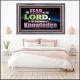 FEAR OF THE LORD THE BEGINNING OF KNOWLEDGE  Ultimate Power Acrylic Frame  GWANCHOR10401  