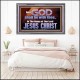 GOD SHALL BE WITH THEE  Bible Verses Acrylic Frame  GWANCHOR10448  