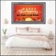 HAPPY THANKSGIVING GIVE THANKS TO GOD ALWAYS  Scripture Art Acrylic Frame  GWANCHOR10476  