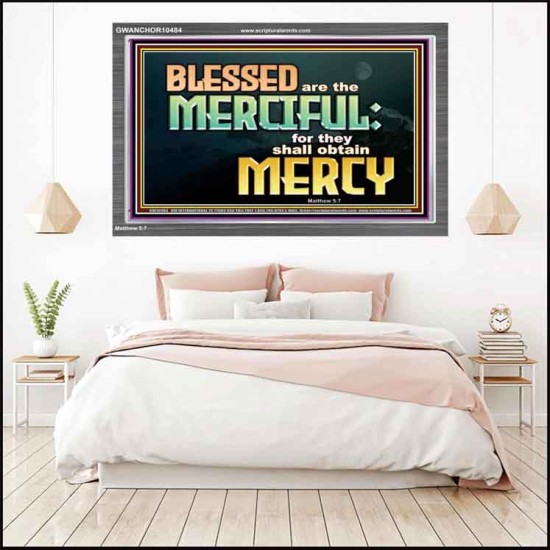 THE MERCIFUL SHALL OBTAIN MERCY  Religious Art  GWANCHOR10484  