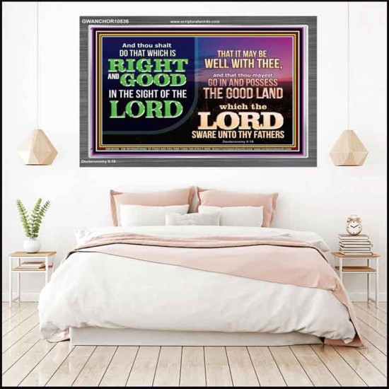 THAT IT MAY BE WELL WITH THEE  Contemporary Christian Wall Art  GWANCHOR10536  