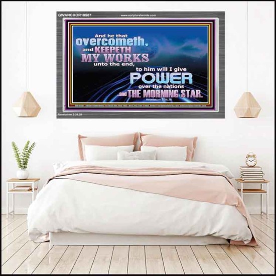 SEEK THE MORNING STAR CROWN OF GLORY  Wall & Art Décor  GWANCHOR10587  